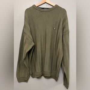 Ralph Lauren Chaps Men’s Army Green Color Sweater Size XXL